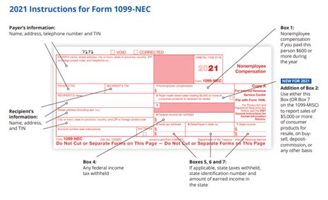 1099 form guide example