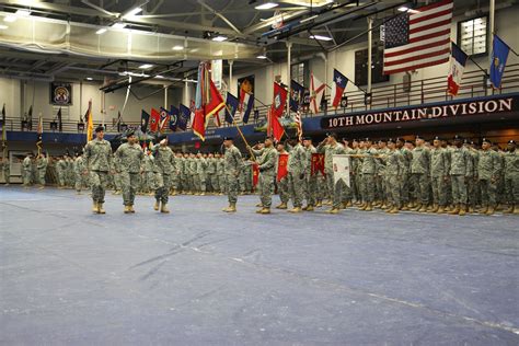 10th Mountain 2nd Brigade soldiers with their families