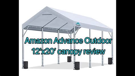 12x20 canopy reviews