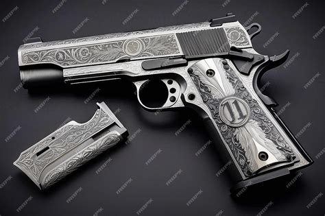 A customized 1911 handgun