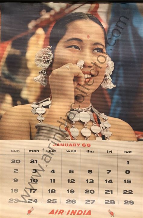 1966 Calendar Collector Items