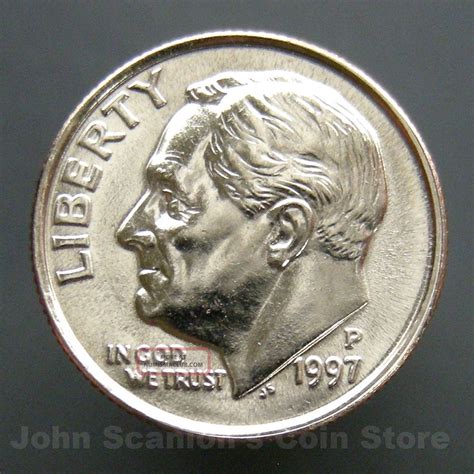 1997 P Dime Value