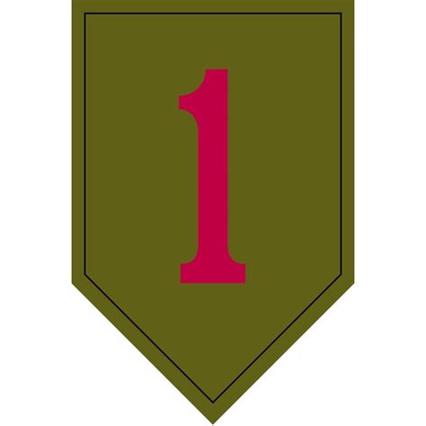 1st Infantry Division Insignia