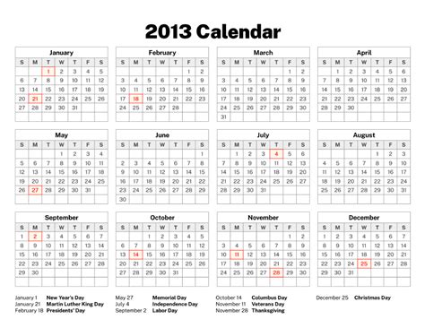 2013 Calendar Image 9