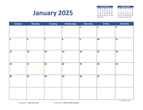 2025 Free Printable Calendar Templates