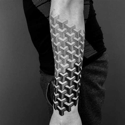 3D geometry tattoos