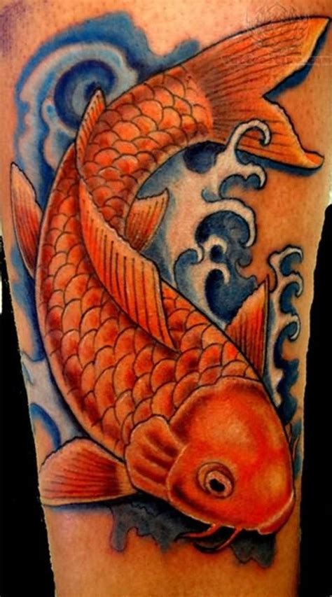 3D Koi Fish Tattoos