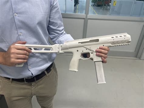 3D printed rifle