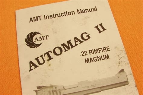 .44 Auto Mag owner's manual