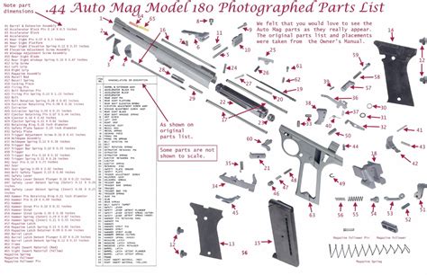 .44 Auto Mag schematics