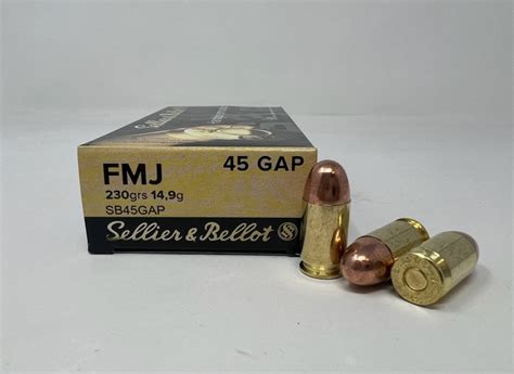 45 GAP cartridge