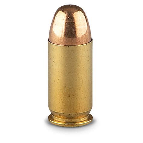 An image of.45 ACP ammunition