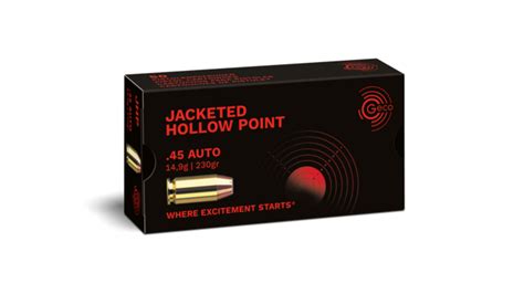 Benefits of 45 Auto Hollow Point ammunition