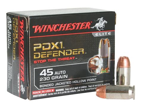 45 Auto Hollow Point ammunition