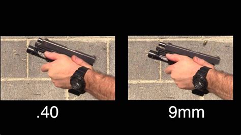 4.6x30mm vs 9mm Recoil Comparison