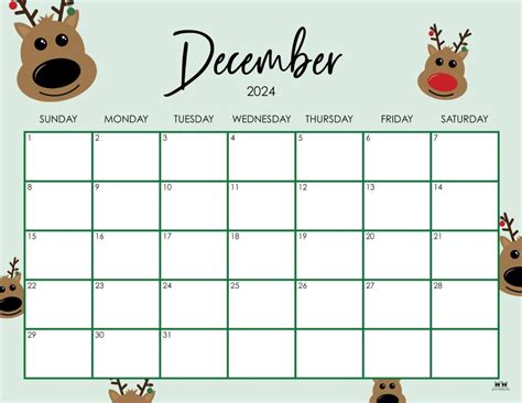 5 Free December Calendars to Choose From