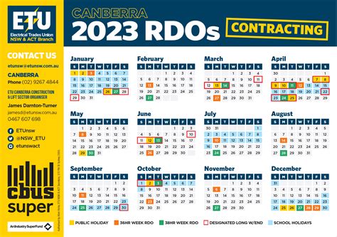 5 RDO Calendar Benefits