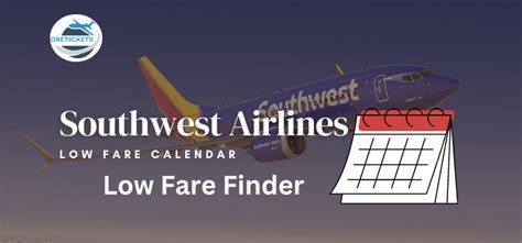 5 Ways Low Fare Calendar