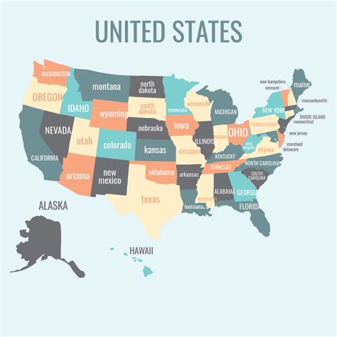 5 Ways to Use Usa Map Printable