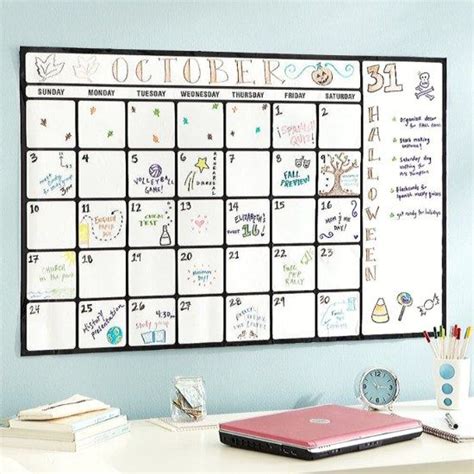 5 Ways to Utilize a Dry Erase Board Calendar