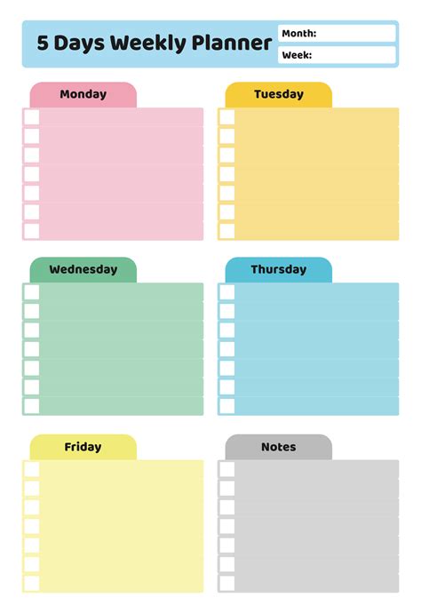 implementing a 5-day week calendar