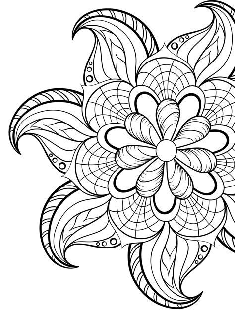 5 Easy Coloring Pages