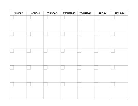 5 Free Calendar Printables You Can Use