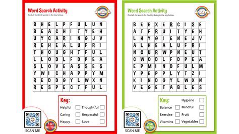 5 Free Word Searches