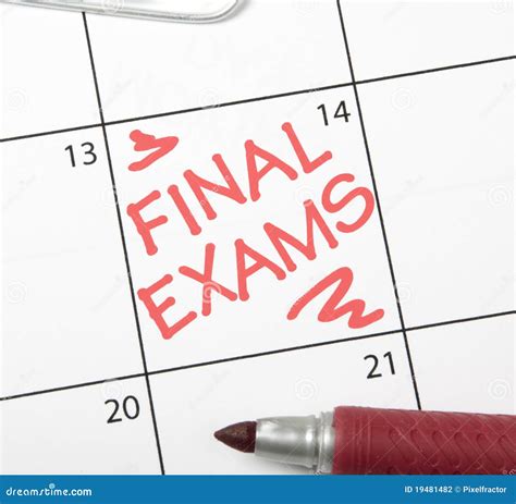 5 Tsu Academic Dates Final Exam Week