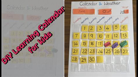 5 ways page calendar ideas