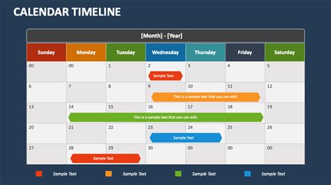 5 ways page calendar template