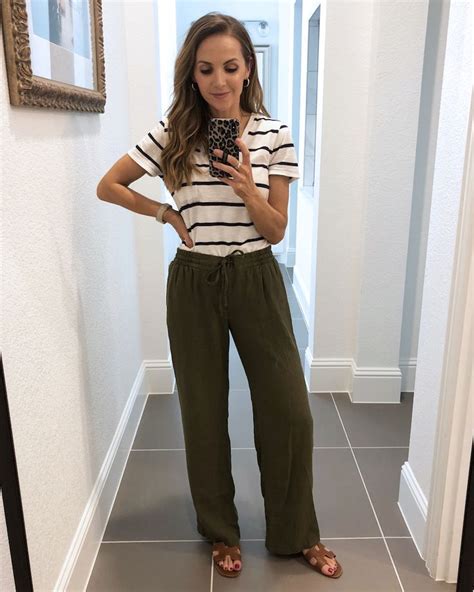 5 Ways to Style Old Navy Linen Pants