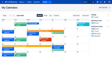 5 Ways to Show Team Calendar