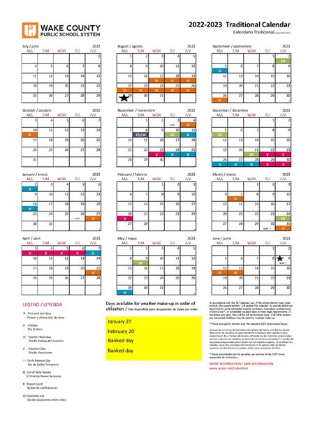 5 Ways to Use Wake County Schools NC Calendar