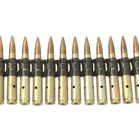 A selection of ammunition for the 50 cal machine gun, including armor-piercing and explosive rounds