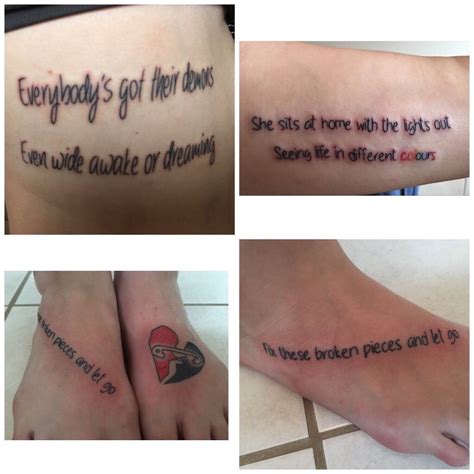 5SOS lyric tattoo