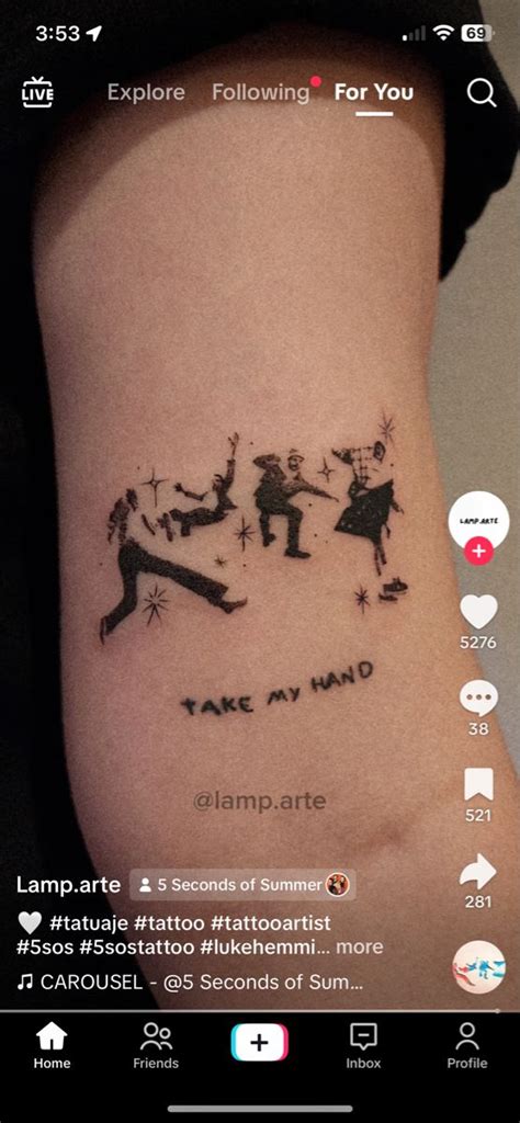 5SOS tattoo art