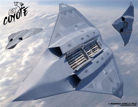 Artist's impression of a 6th generation jet fighter concept