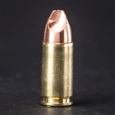 9mm hollow point penetration depth