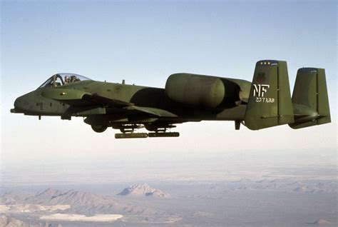 A-10 Thunderbolt II in flight