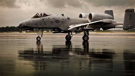 A-10 Thunderbolt II in ground attack configuration