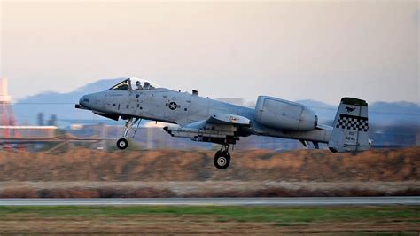 A-10 Thunderbolt II takeoff