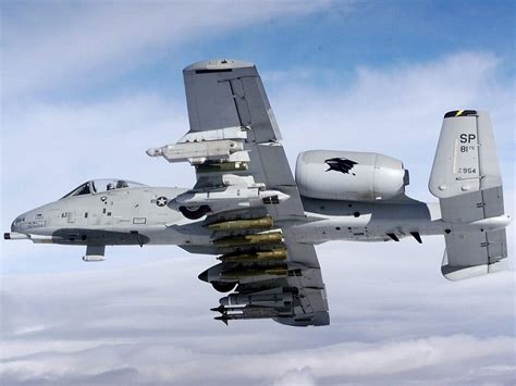 A-10 Warthog in flight