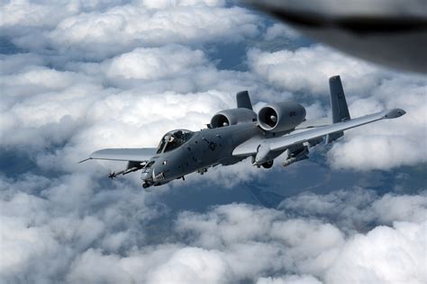 A-10 Warthog In Flight