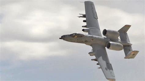 A-10 Warthog Low Altitude Flight