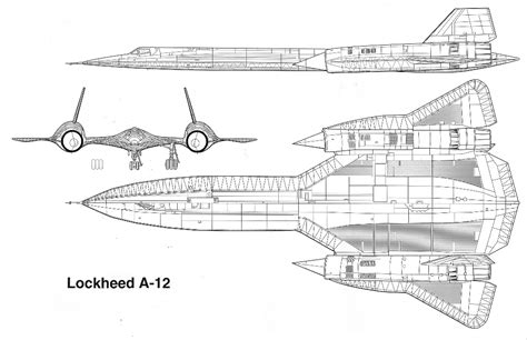 A-12 Oxcart schematic