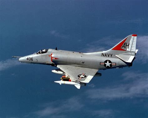 A-4 Skyhawk in flight