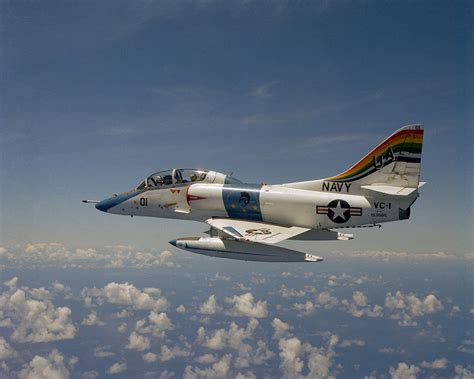 A-4 Skyhawk in flight