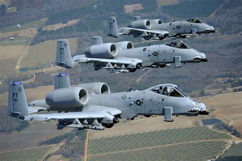 A-10 Warthog formation