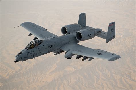 A10 Thunderbolt in flight